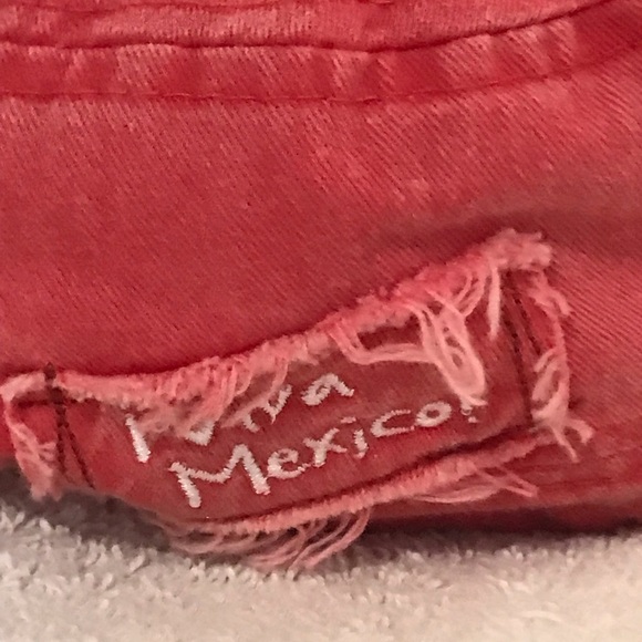 Military Styled Viva Mexico Adjustable Elastic Travel & Beach Conductor Cap - Picture 13 of 14